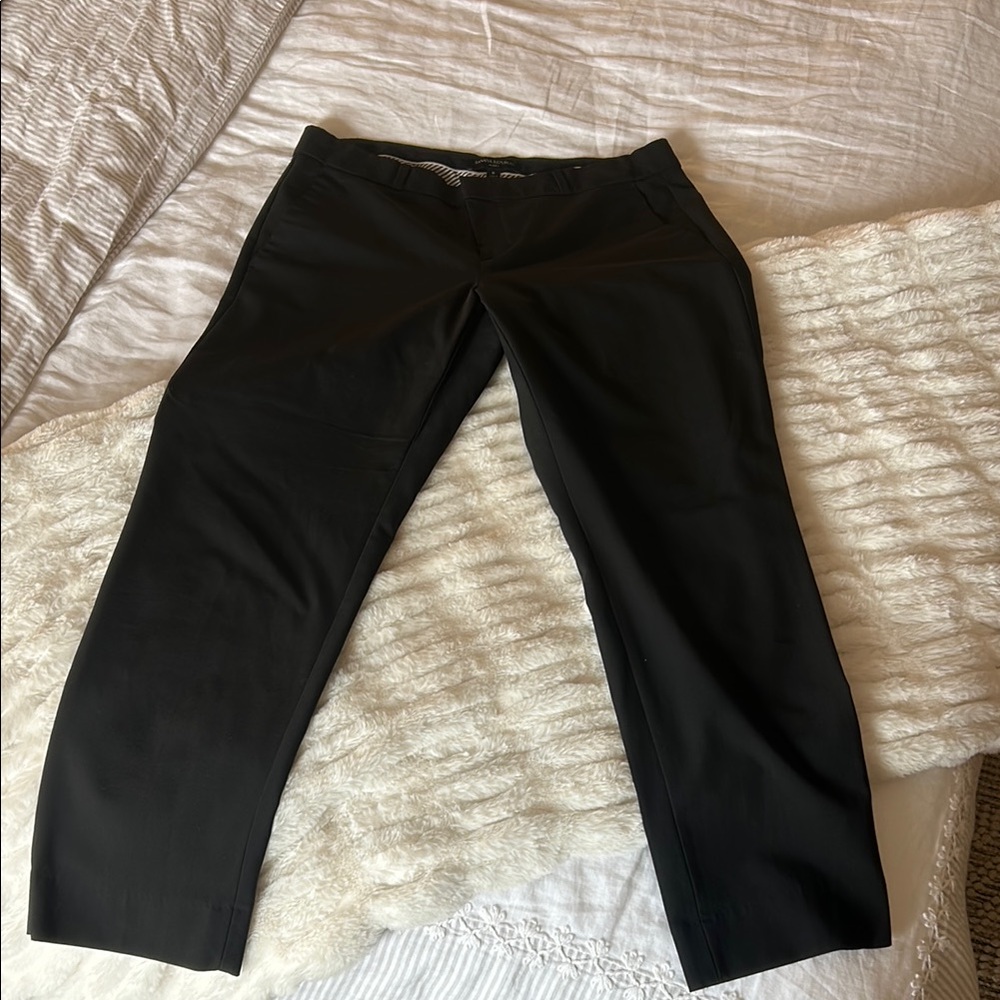Women’s Black Ankle Work Pants